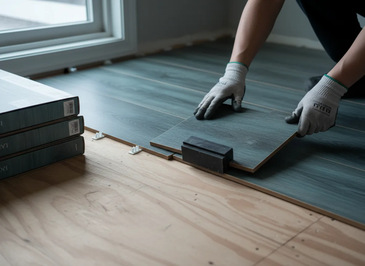 Luxury Vinyl Plank Installation company in Flensburg, MN